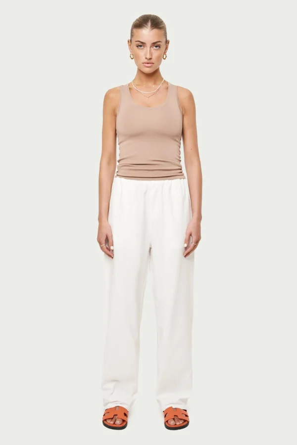 The Couture Club Knitted Logo Racer Vest