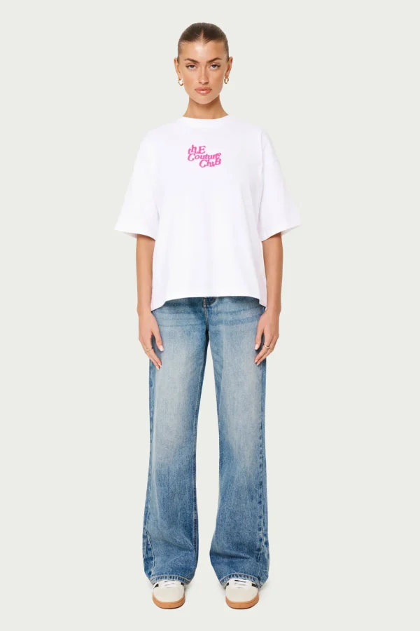 The Couture Club Multi Font Relaxed T-Shirt