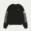 The Couture Club Multibadge Chenille Sweatshirt