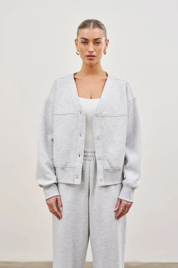 The Couture Club Oversized Jersey Cardigan