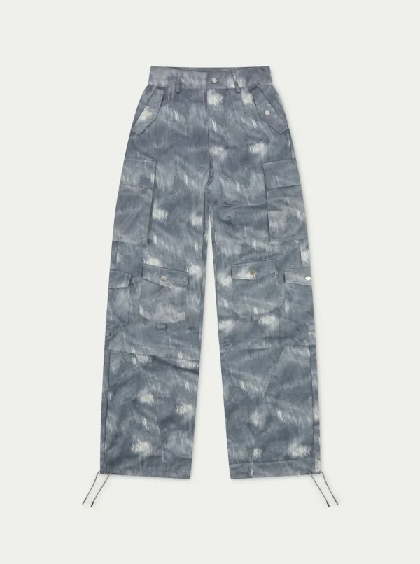 The Couture Club Oversized Tie Hem Cargo Pants