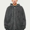 The Couture Club Oversized Zip Through Hoodie