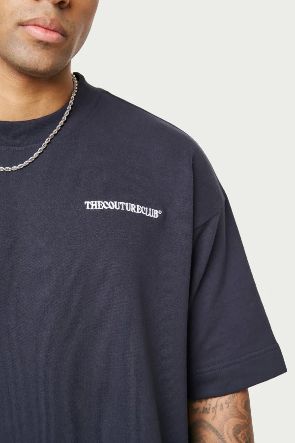 The Couture Club Paint Detail Heavyweight T-Shirt