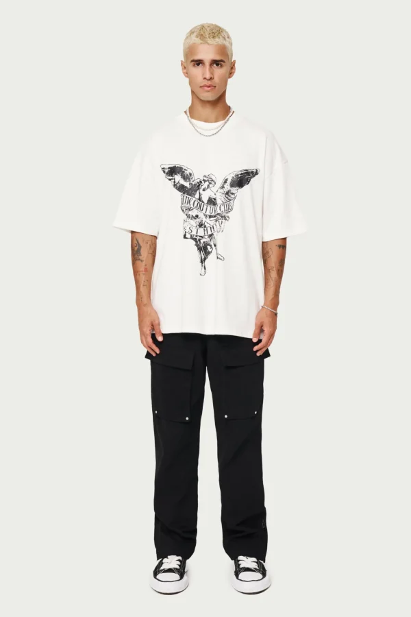 The Couture Club Peached Twill Straight Cargos