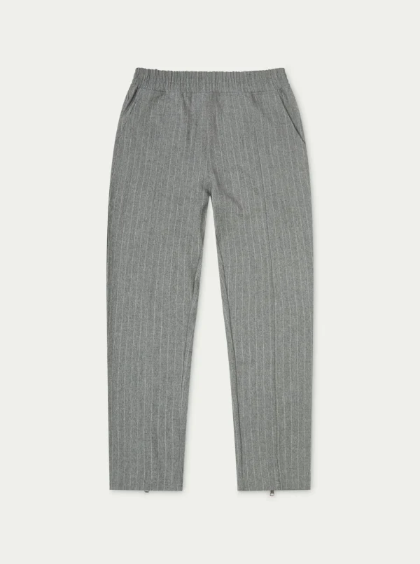 The Couture Club Pinstripe Smart Zip Hem Tailored Trouser