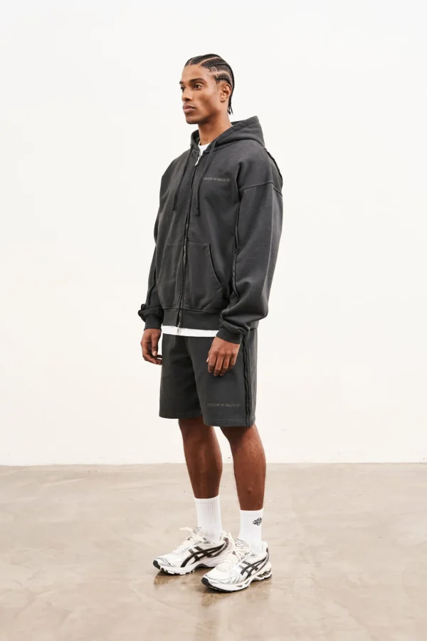 The Couture Club Raw Seam Shorts