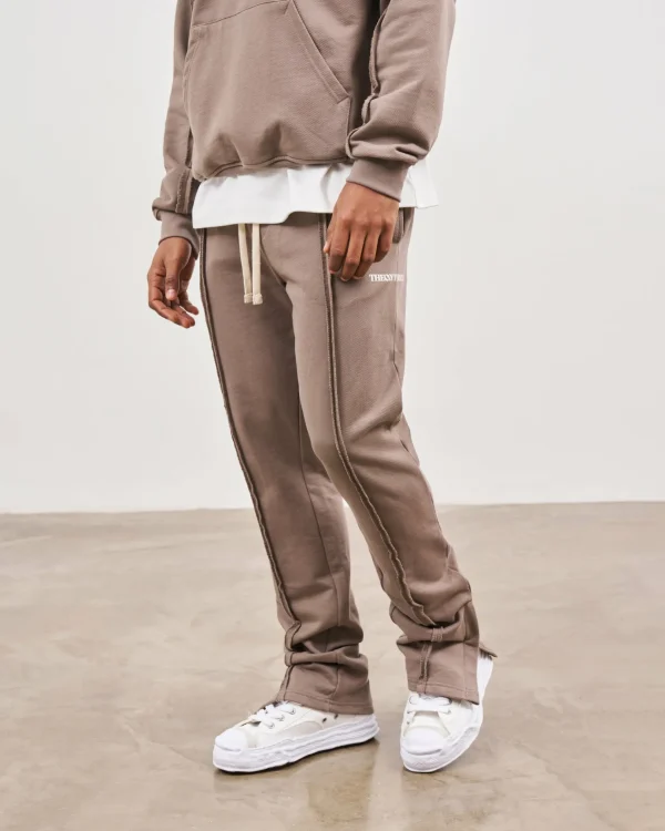 The Couture Club Raw Seam Straight Leg Joggers