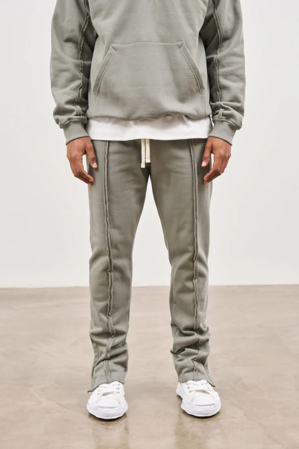 The Couture Club Raw Seam Straight Leg Joggers