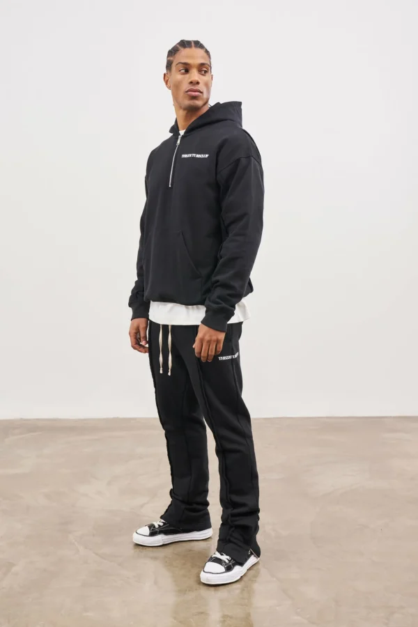 The Couture Club Raw Seam Straight Leg Joggers