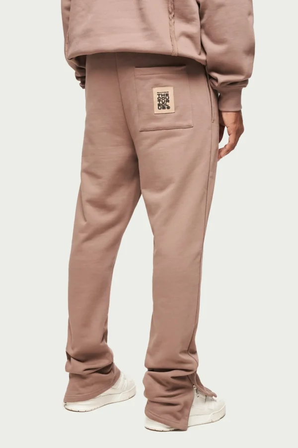 The Couture Club Raw Seam Straight Leg Joggers