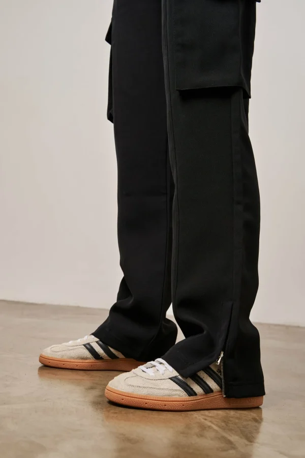 The Couture Club Reverse Waistband Smart Cargo Trouser