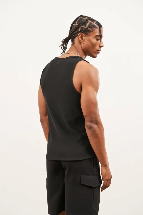 The Couture Club Rib Textured Vest