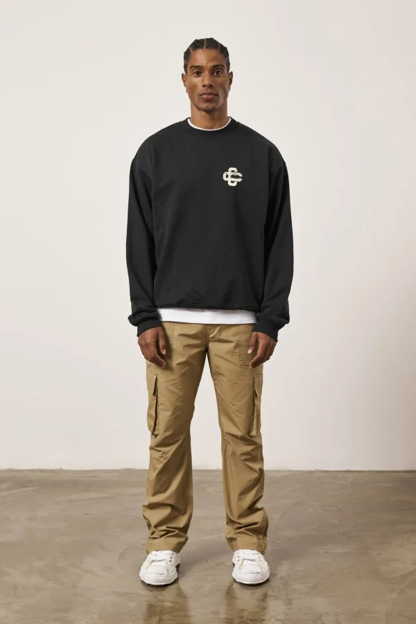 The Couture Club Ripstop Relaxed Cargo Trousers