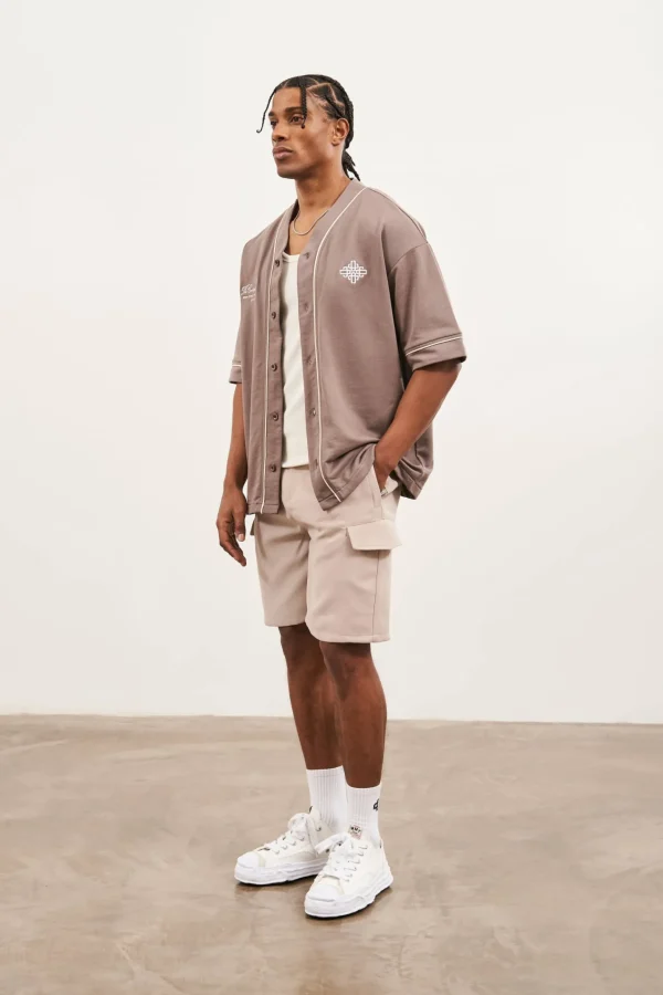 The Couture Club Script Jersey Baseball Shirt