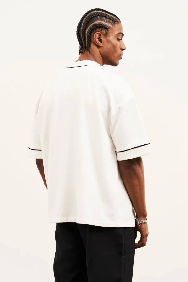 The Couture Club Script Jersey Baseball Shirt