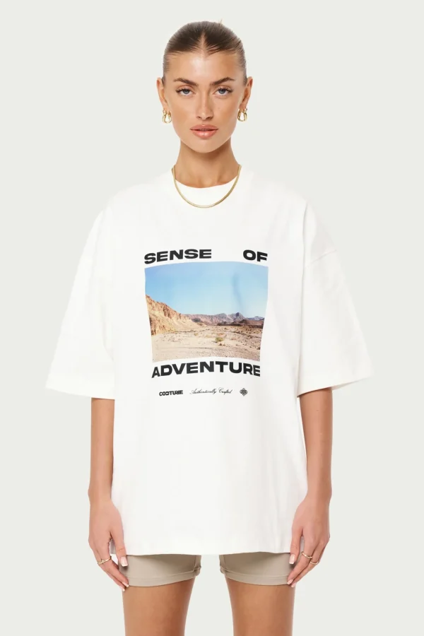 The Couture Club Sense Of Adventure Oversized T-Shirt