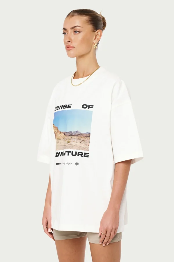 The Couture Club Sense Of Adventure Oversized T-Shirt