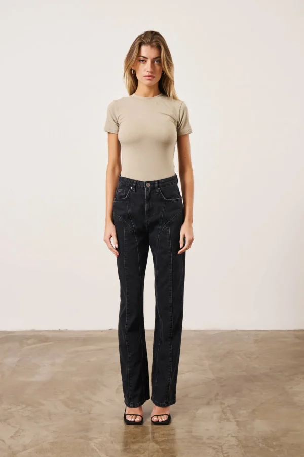 The Couture Club Short Sleeve Fitted Bodysuit