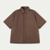 The Couture Club Short Sleeve Padded Shirt