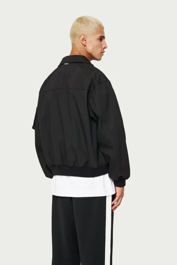 The Couture Club Smart Nylon Bomber Jacket
