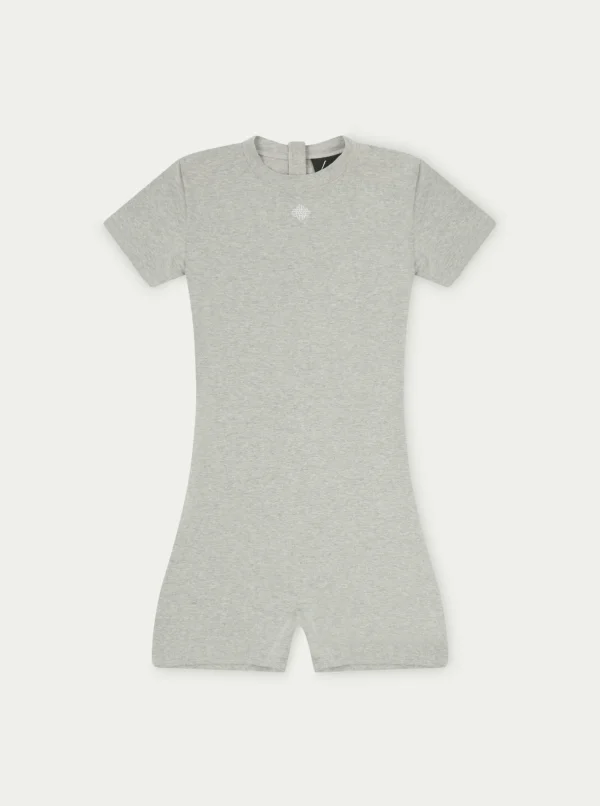 The Couture Club Soft Touch Short Sleeve Fitted Unitard
