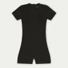 The Couture Club Soft Touch Short Sleeve Fitted Unitard