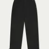 The Couture Club Woven Canvas Distressed Trouser