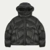 The Couture Club Zipper Sleeve Detail Puffer